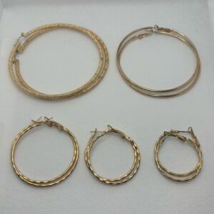 Hoop Earrings Bundle